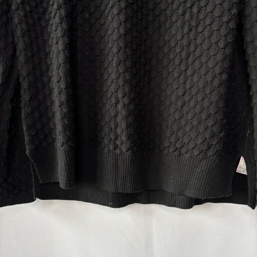 French Connection Women's Wool Blend Mesh Long Sleeve Sweater Size Small - Picture 4 of 7